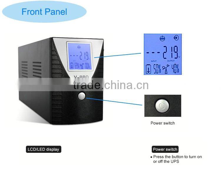 China hot selling 500va 600va 650va home ups in pakistan karachi