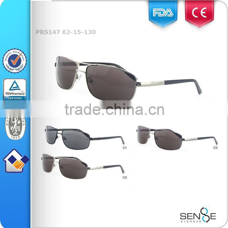 2015 Men 100% Driver Sunglasses Polarized Metal Frame