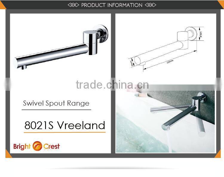 Swivel Channel High Spout Bathroom Faucet