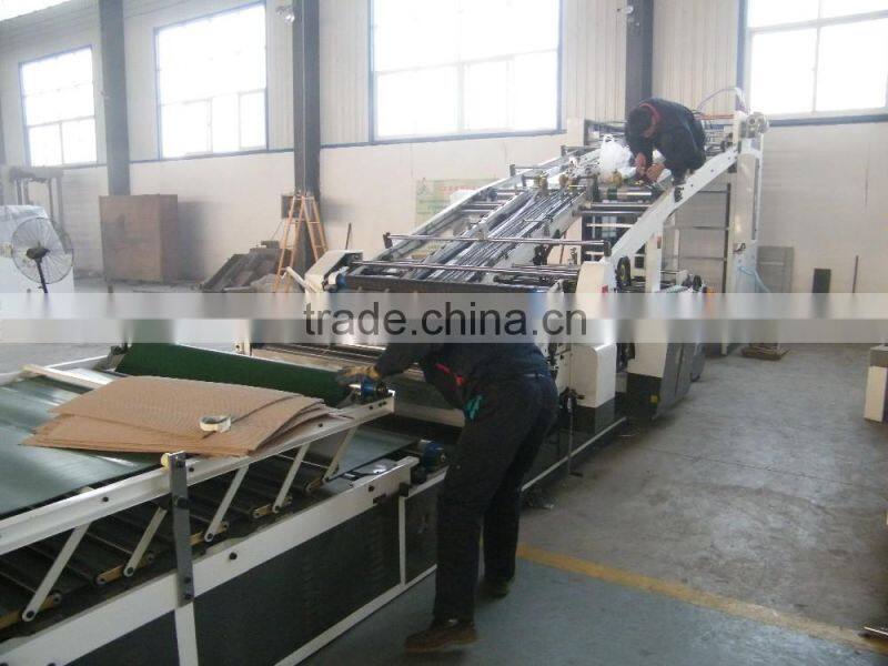 FM Semi-automatic flute corrugated board paper laminating machine