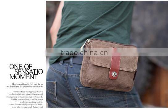 leather waist belt bag