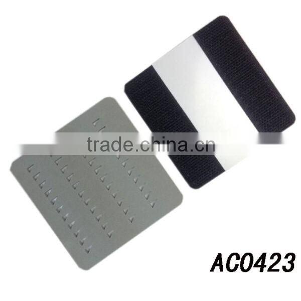 Popular plastic hook and loop fastener tap for garment