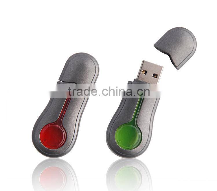 plastic material usb flash drive grey usb stick 8gb usb memory disk