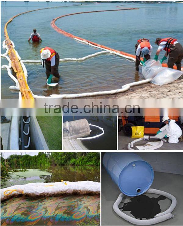 emergency oil spill containment boom