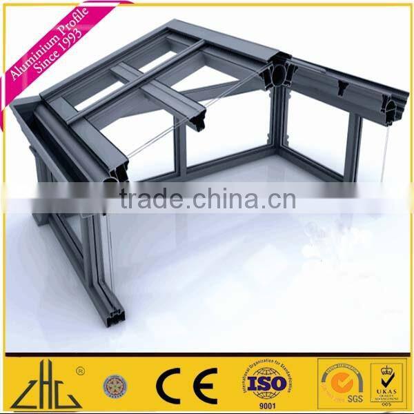 ZHL zhonglian China Gold Supplier aluminum tent tube aluminium profiles for tent pole