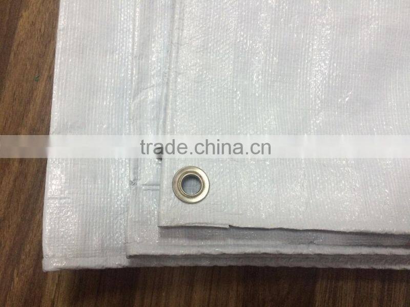 The cheap 4*6m plastic tarpaulin and Blue white tarpaulin sheet of any specification pe tarpaulin