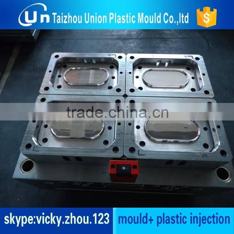 thin wall plastic injection round container box mould