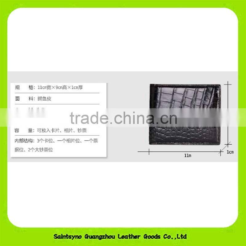 16024 Best Promtion Gift Set Full Grain Leather Wallet Belt Strap For Business Men