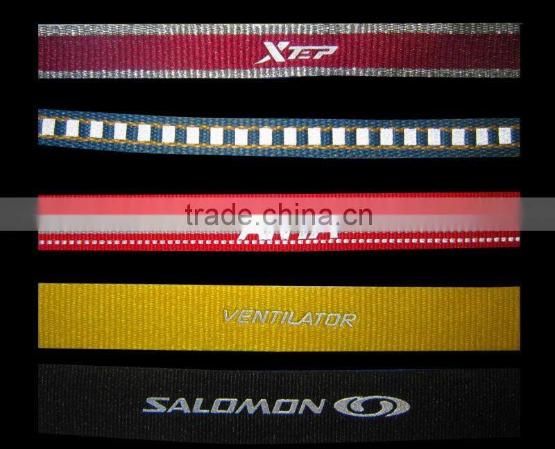 1 inch Elastic Reflective Nylon Webbing/Ribbon