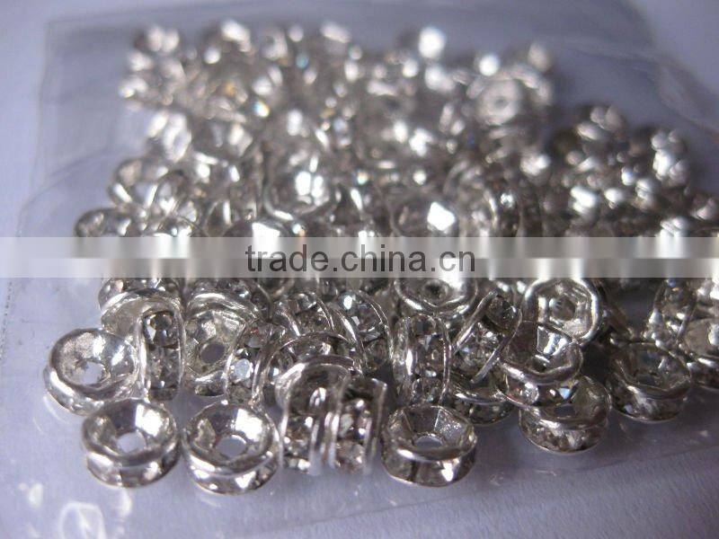 Crystal Pave Ball Rhinestone Bead