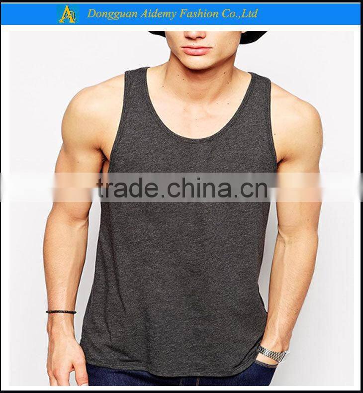 2014 hot selling women and men fitness tank top