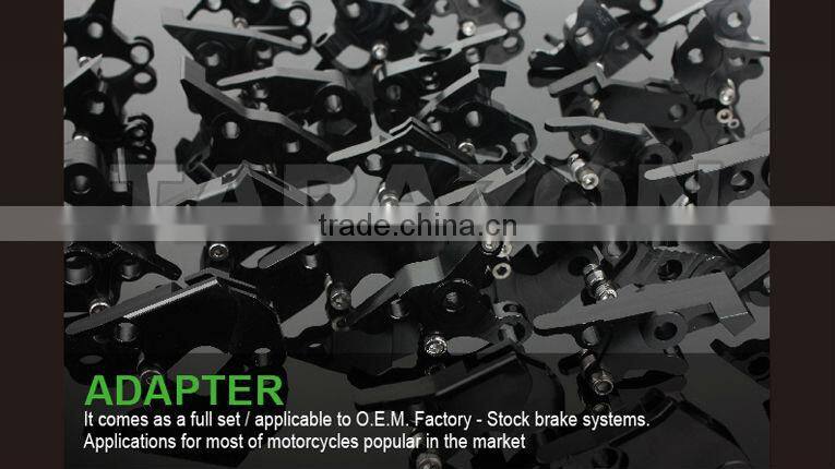 Motorcycle adjustable hand brake and clutch levers for road bike