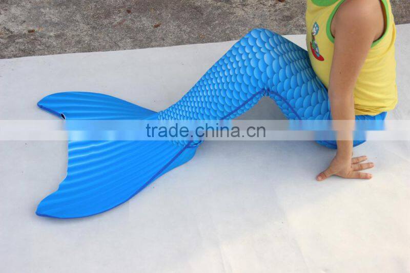 Spandex Lycra Girls Swimwear mermaid's tail