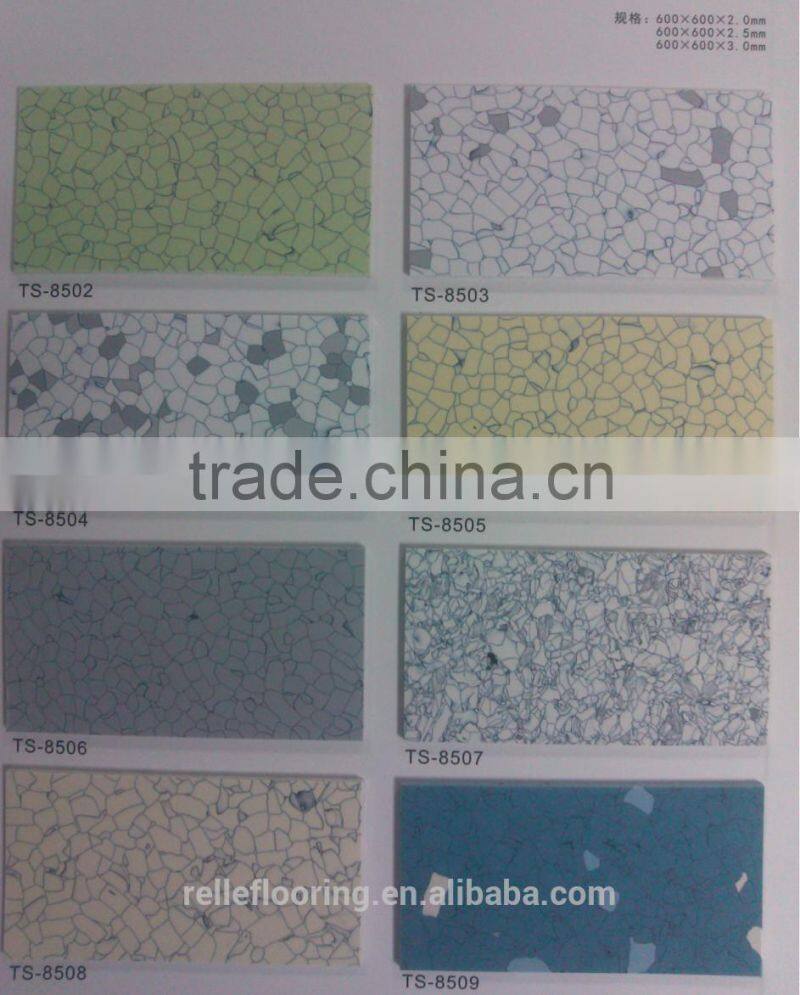 anti-static floor for medical field