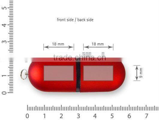 Hot Sale High Quality Plastic Capsule shaped USB OEM free service (U-101)
