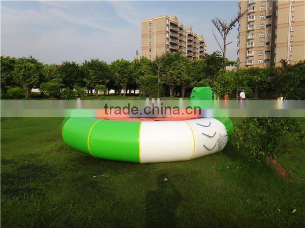 2015 the cheap and good quality inflatable water jumping bed / inflatable trampoline for sale