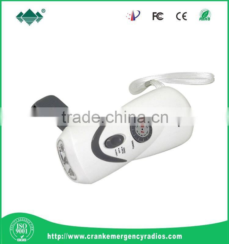 Traveling Torch Charger Hand Crank