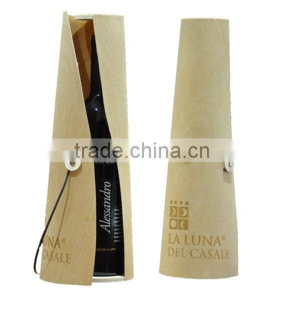 Factory directly recycled kraft wine packaging box