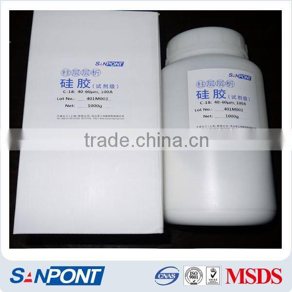 SANPONT Variable-Pressure Adsorption Chemical Regeant China Silica Gel C18
