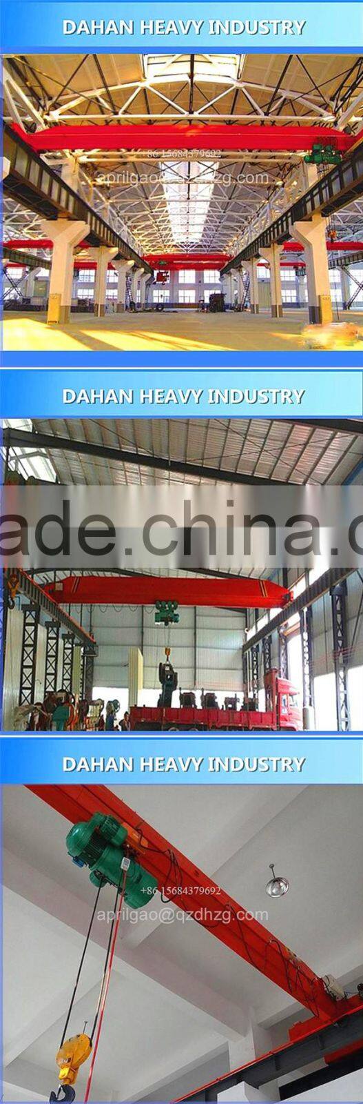 lowest price ! single Girder Bridge Crane with Electric Hoist