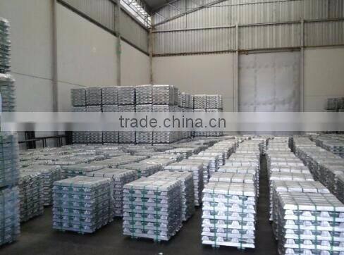 China aluminium ingot 99.7 manufacturer