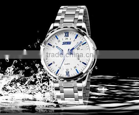 fashion man stainless steel japan movt wrist watch