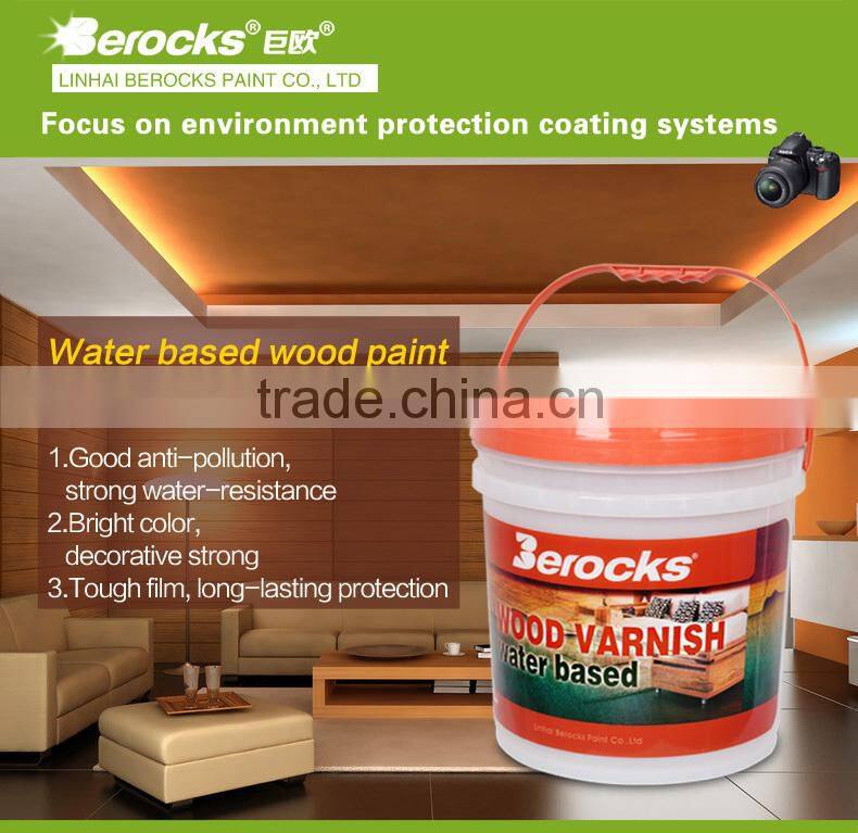 White matt Water Based Wood Paint