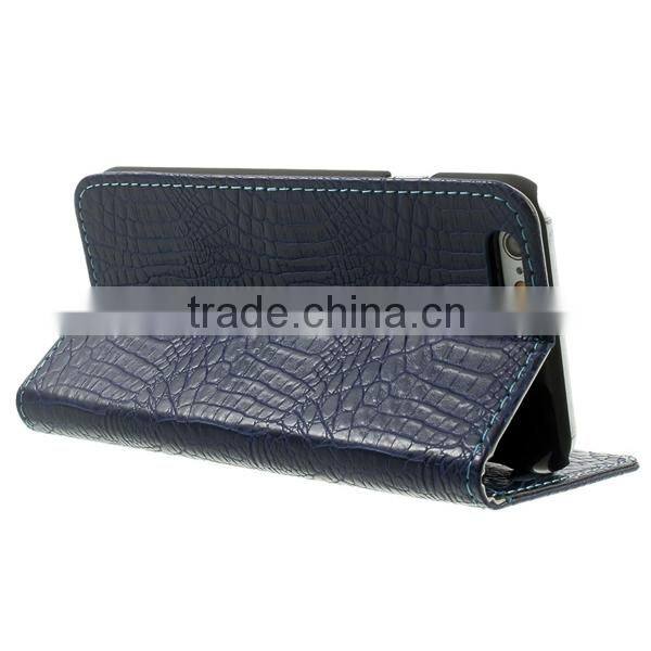 Original Design Low Price Genuine Leather Handmade Phone Leather Case For Iphone 6 Plus
