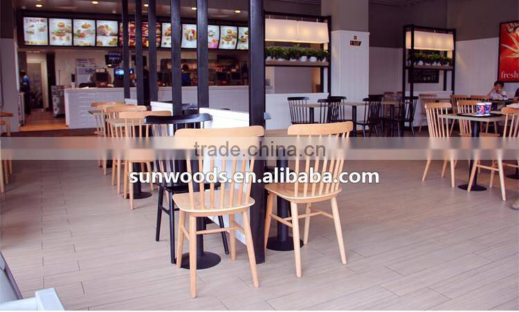 A Manchurian Ash chair China top quality dining chair without armrest / modern wooden chair