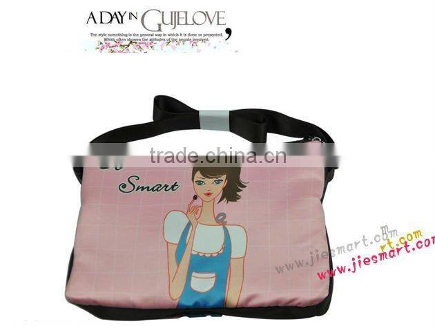 JSMART messenger bag photo printing customized design MOQ FREE