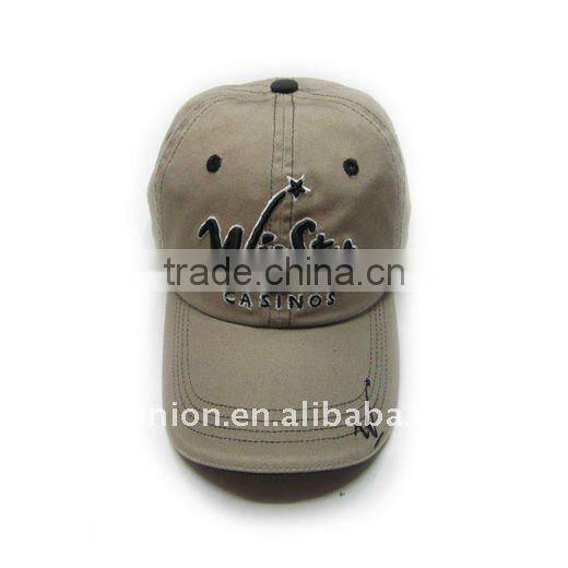 Promotional high-quality 100% cotton custom baseball cap