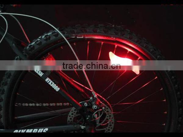 Super Bright LED Silica Gel Bicycle Decoration with CR2032