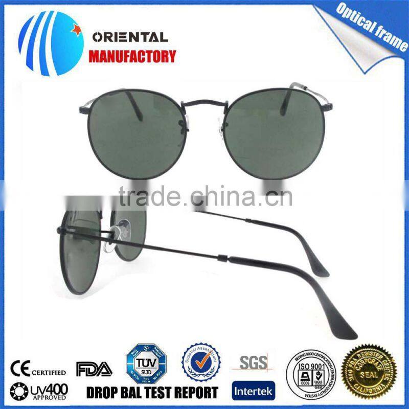 round frame retro sunglasses