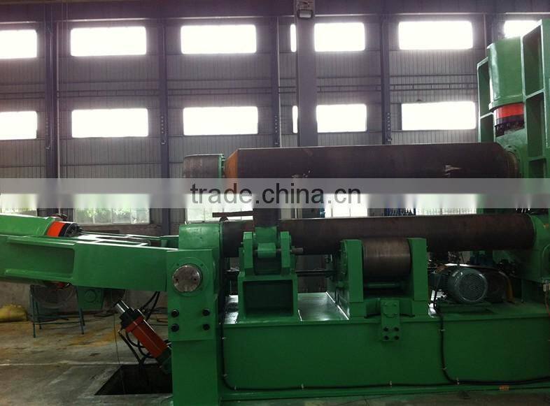 W11S-50X2500 hydraulic upper roller universal plate rolling machine