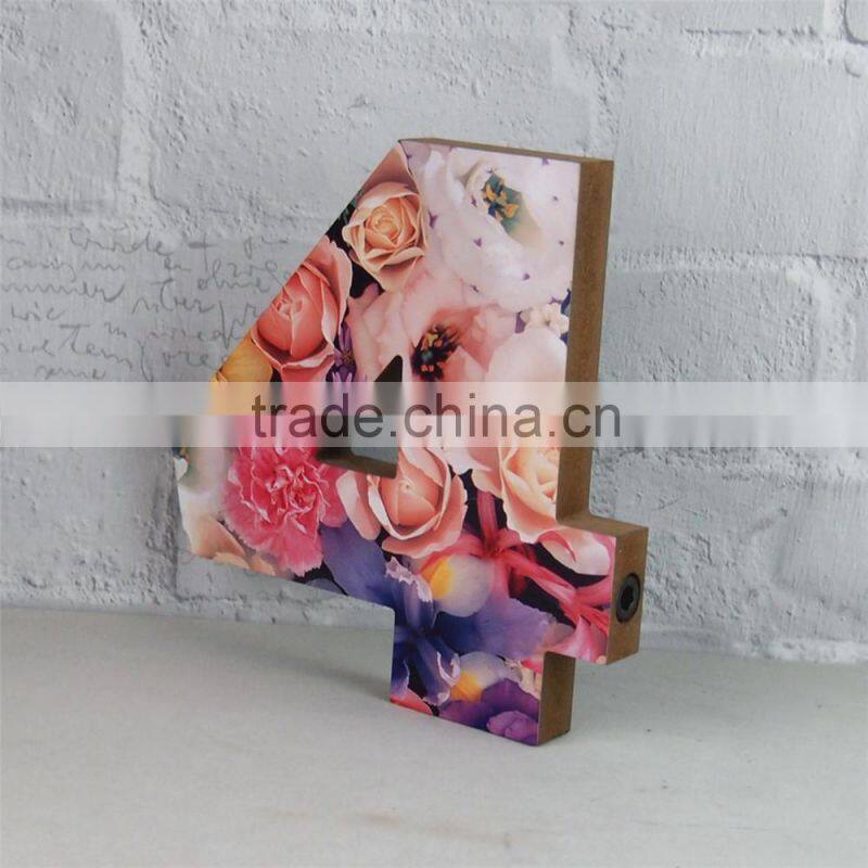 Sublimation Wood Letters Personalized Number Crafts,wood carving crafts