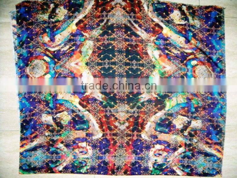 Viscose new design digital print scarf