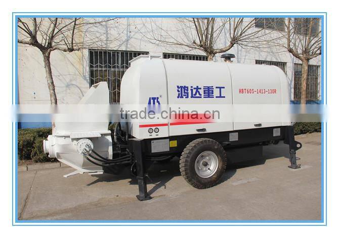Chinese Famous Brand HBT60S1816 145R HONGDA Diesel Trailer Concrete Pump