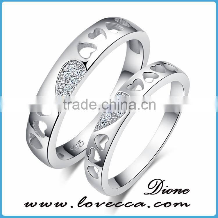 Fashion Jewelry 925 Silver Ring CZ Silver Ring With wholesale Price