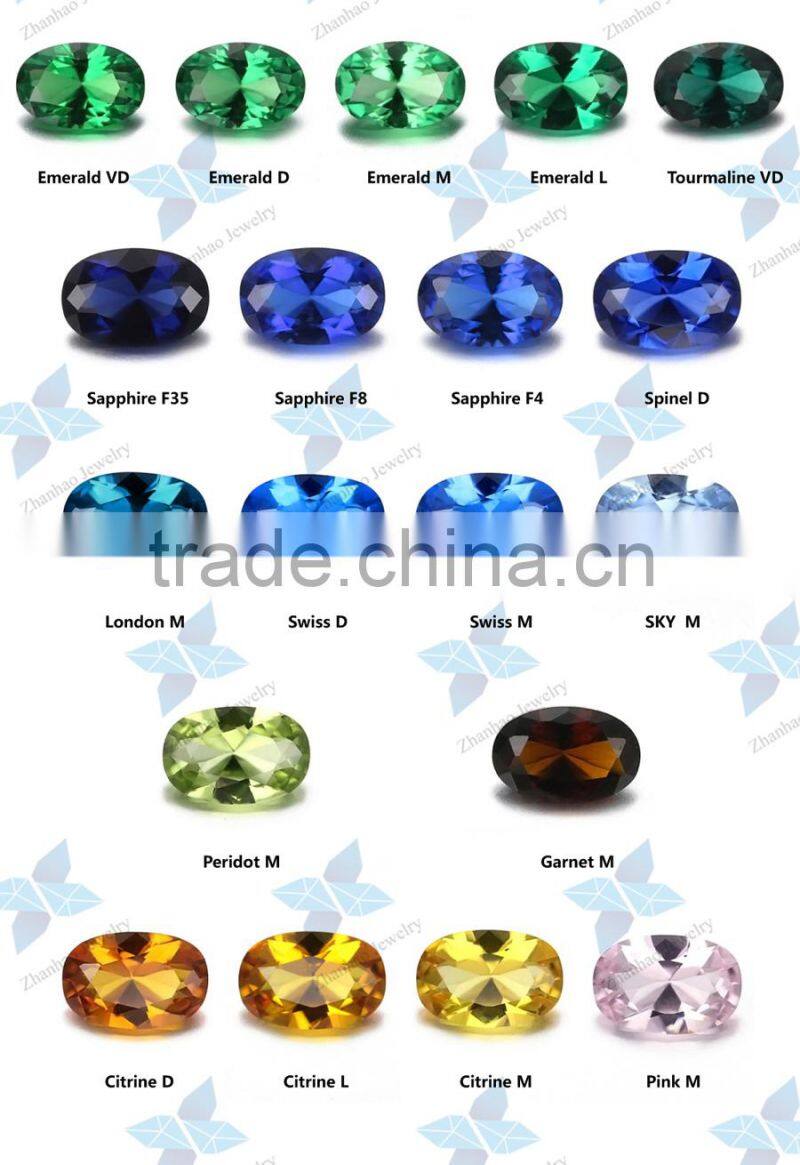 night blue nano spinel/ oval cut spinel/ spinel loose stone