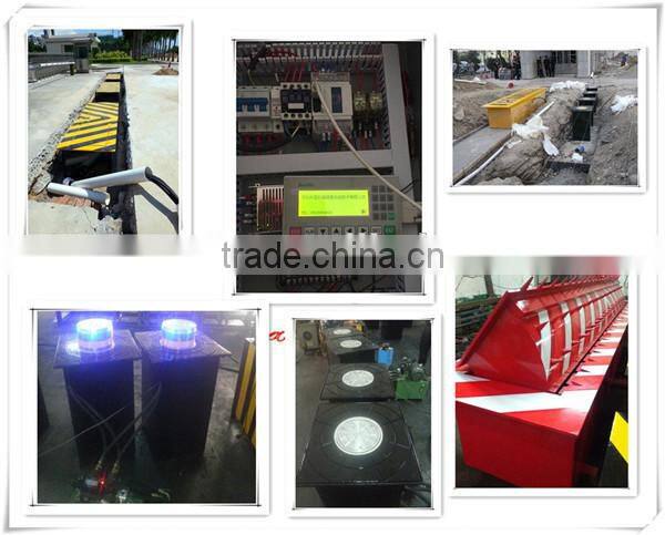 semi-automatic vehicle access control hydraulic roadblocker machine on sale