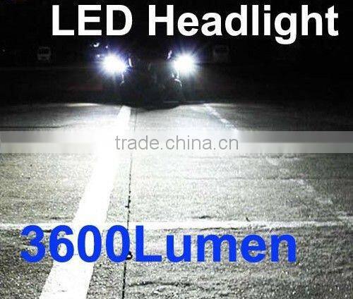 2014 Newest High Power 50W 3600 Lumen H7 LED Headlight