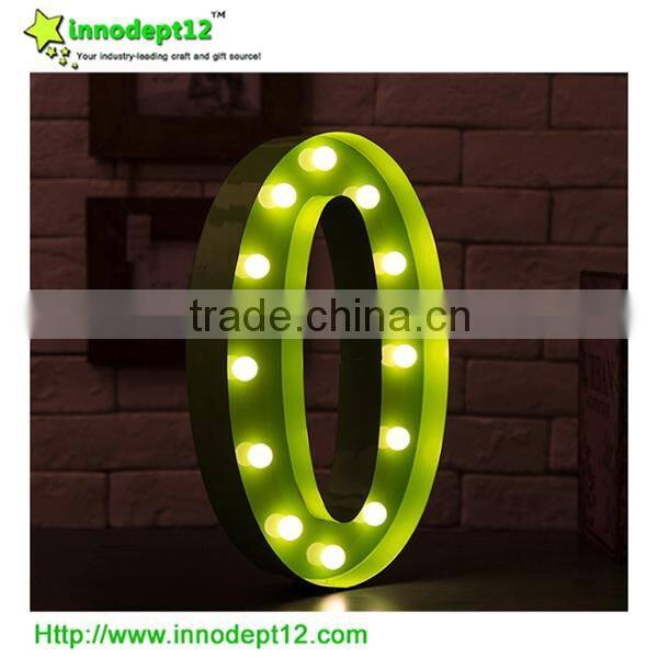 Best selling products large metal letters with led lights