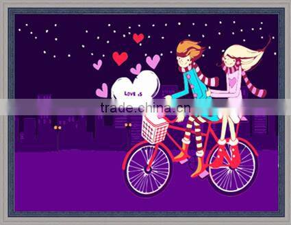 2015 YiWu Factory direct sale diy painting by numbers