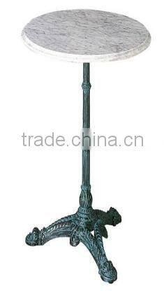 Win Balance Cast Iron White Brasserie Table Base