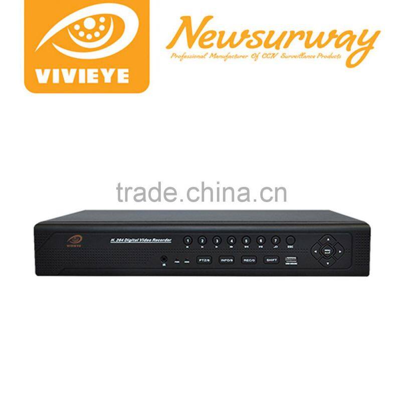CCTV system 4 ch AHD720P HDMI DVR with E-SATA P2P Net Connection Easy Online