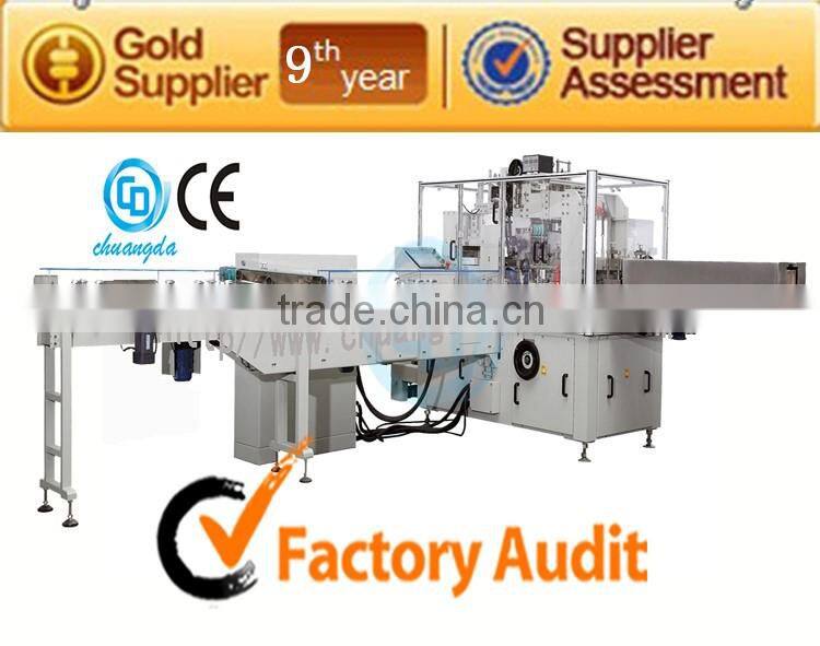 CDH-300 full auto soft type facial tissue packing machine
