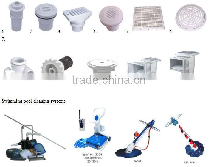 China Factory all complete sets swimming pool products