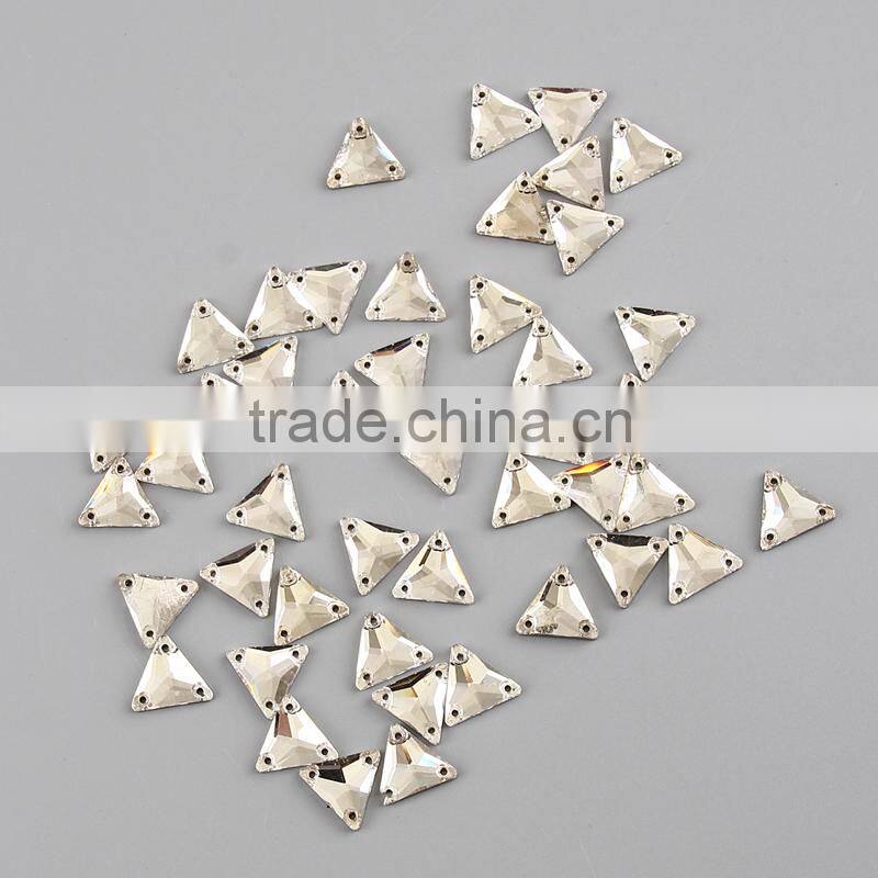 Sew on flat back acrylic rhinestones