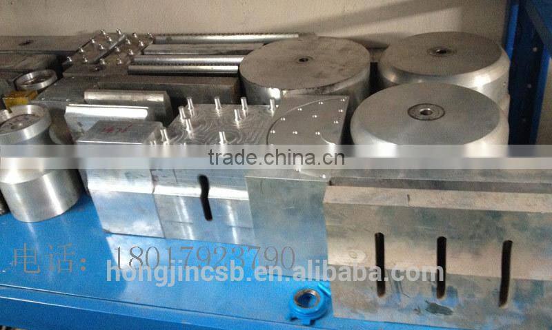 welding heads for ultrasonic welding machine for geogrid