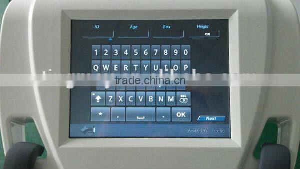 Portable human body composition analyzer for sale TM-GS6.5